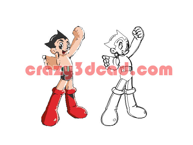 Astro Boy DWG File